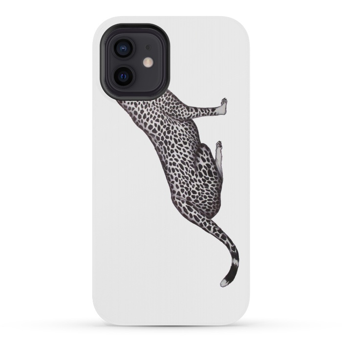 iPhone 12 mini StrongFit The Cheater | Cheetah by ECMazur 