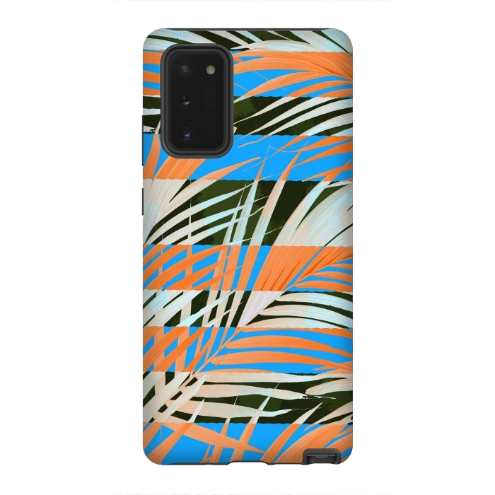 Galaxy Note 20 StrongFit Coconut tree abstract print  by Josie