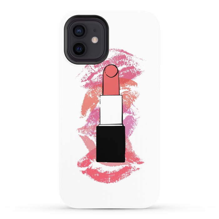 iPhone 12 StrongFit Lipstick Kisses by Martina