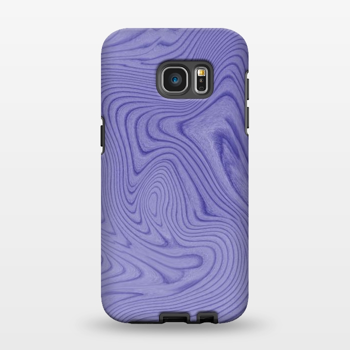 Galaxy S7 EDGE StrongFit Purple Fields by Martina