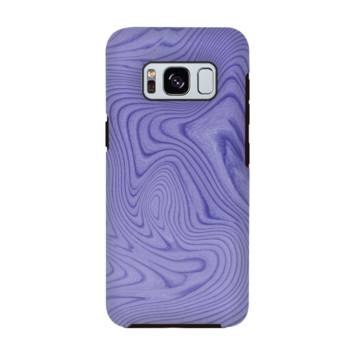 Galaxy S8 StrongFit Purple Fields by Martina