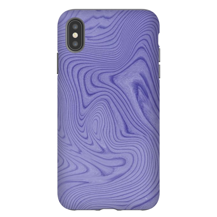 iPhone Xs Max StrongFit Purple Fields by Martina