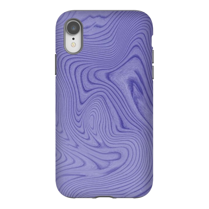 iPhone Xr StrongFit Purple Fields by Martina