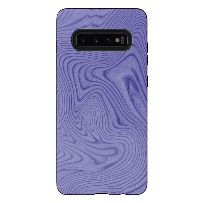 Galaxy S10 plus StrongFit Purple Fields by Martina