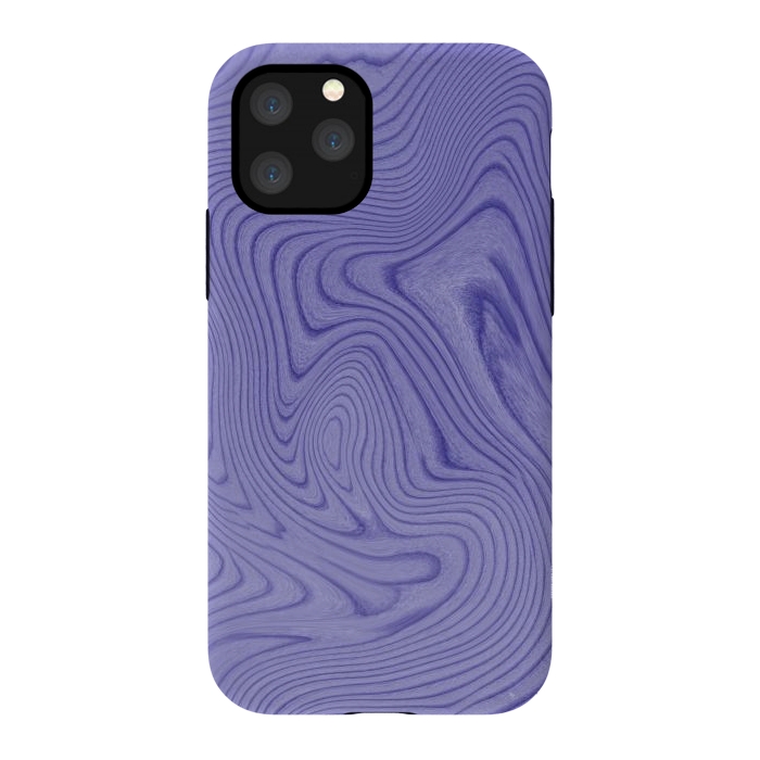 iPhone 11 Pro StrongFit Purple Fields by Martina