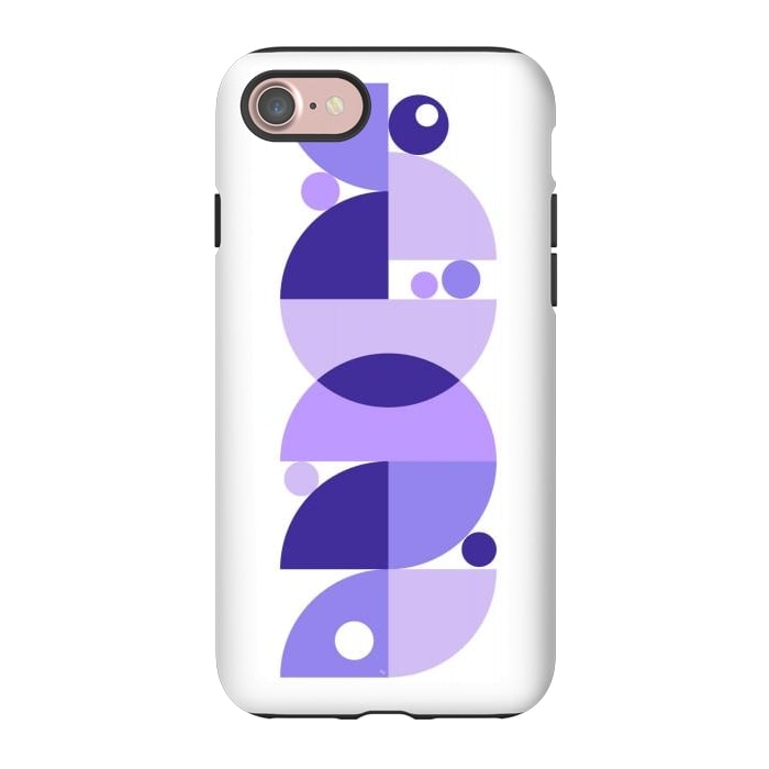 iPhone 7 StrongFit Retro graphic purple by Martina