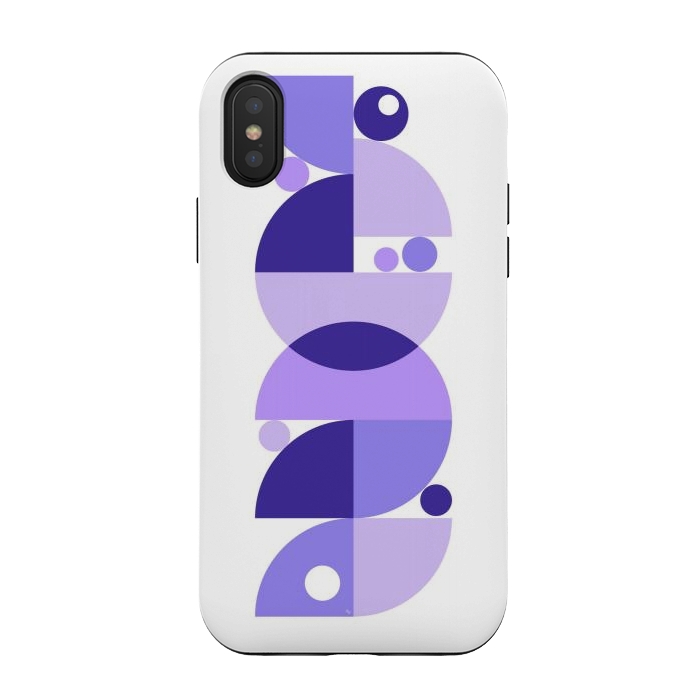 iPhone Xs / X StrongFit Retro graphic purple by Martina