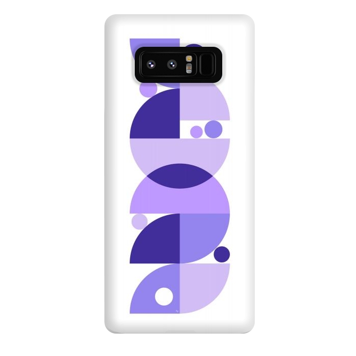 Galaxy Note 8 StrongFit Retro graphic purple by Martina