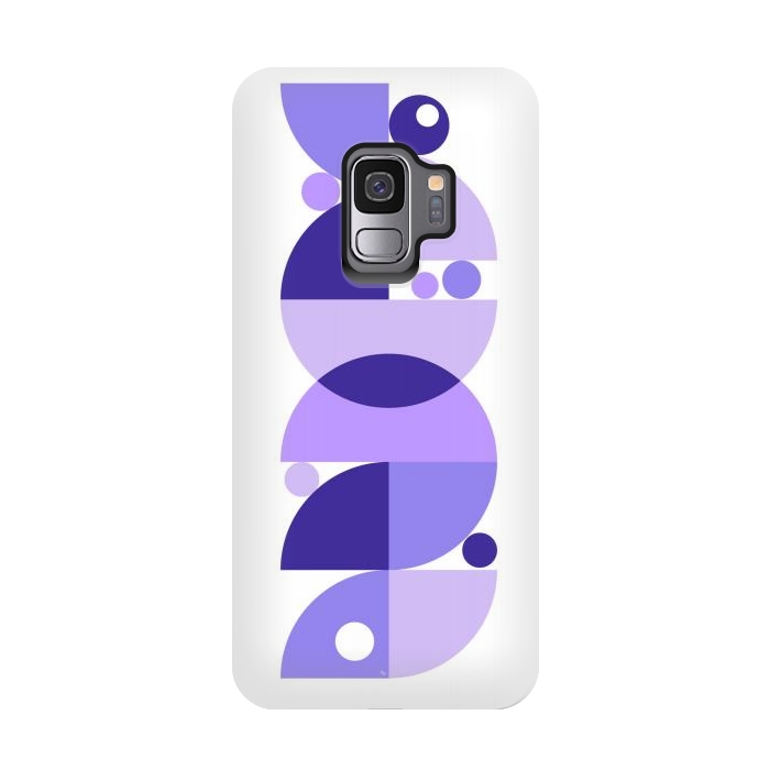 Galaxy S9 StrongFit Retro graphic purple by Martina