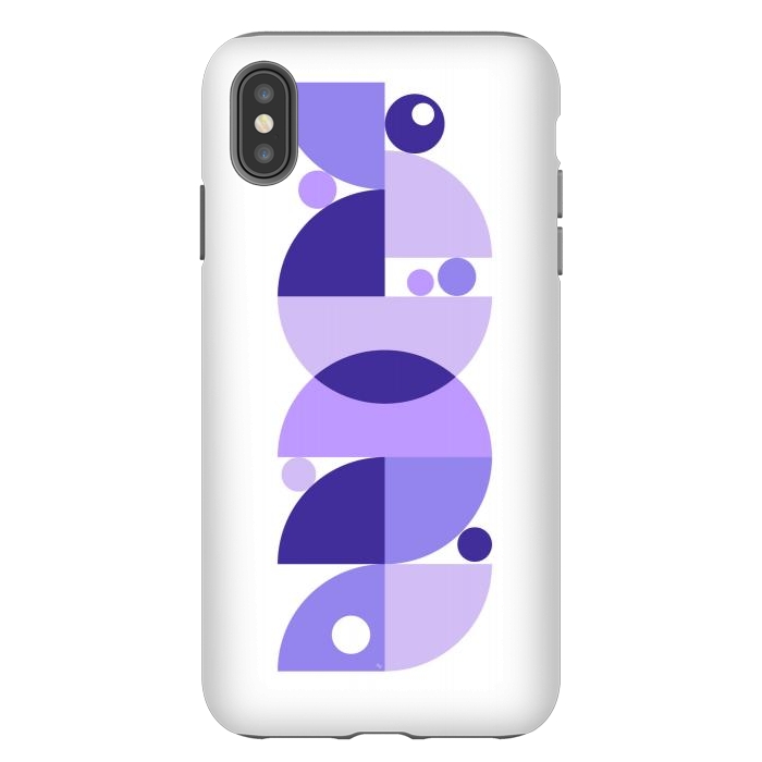 iPhone Xs Max StrongFit Retro graphic purple by Martina