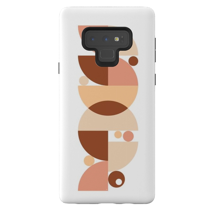 Galaxy Note 9 StrongFit Retro graphic Terracota by Martina
