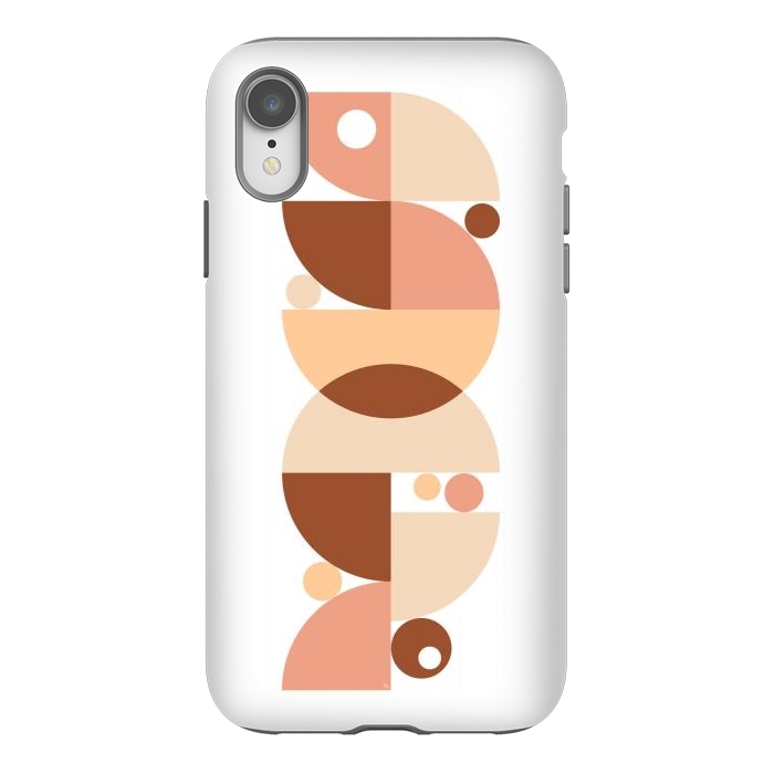 iPhone Xr StrongFit Retro graphic Terracota by Martina
