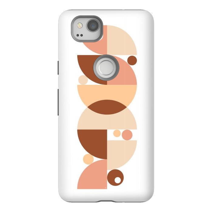Pixel 2 StrongFit Retro graphic Terracota by Martina