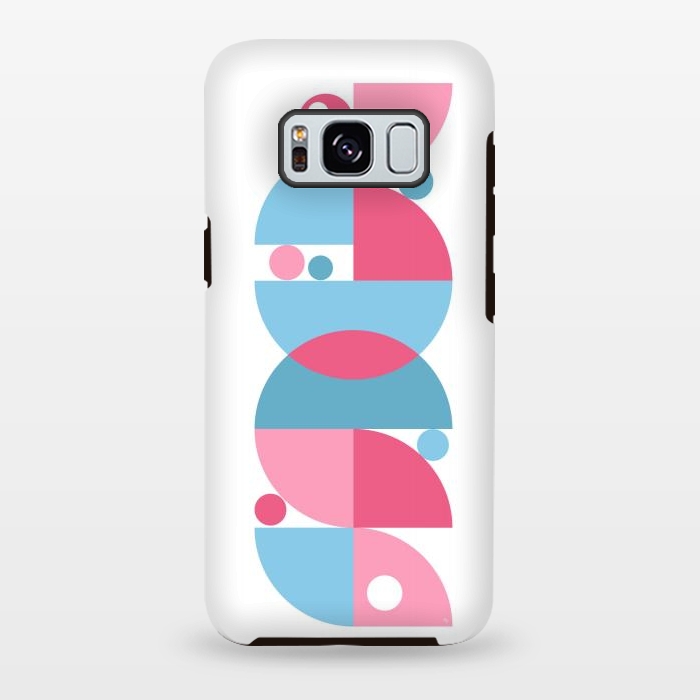 Galaxy S8 plus StrongFit Retro graphic Colourful by Martina