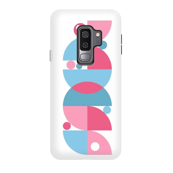 Galaxy S9 plus StrongFit Retro graphic Colourful by Martina