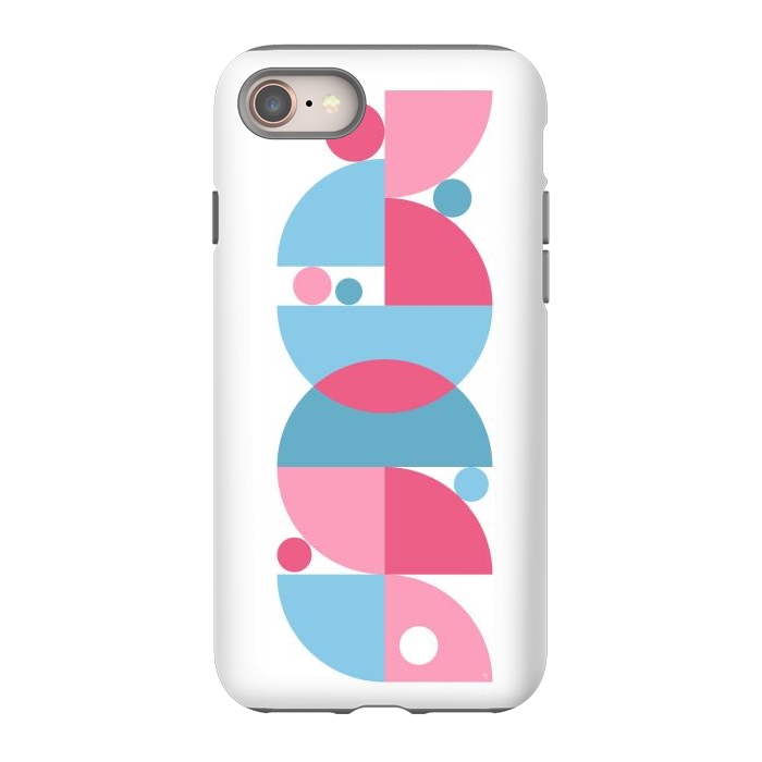 iPhone 8 StrongFit Retro graphic Colourful by Martina