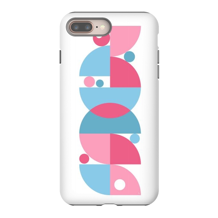 iPhone 8 plus StrongFit Retro graphic Colourful by Martina