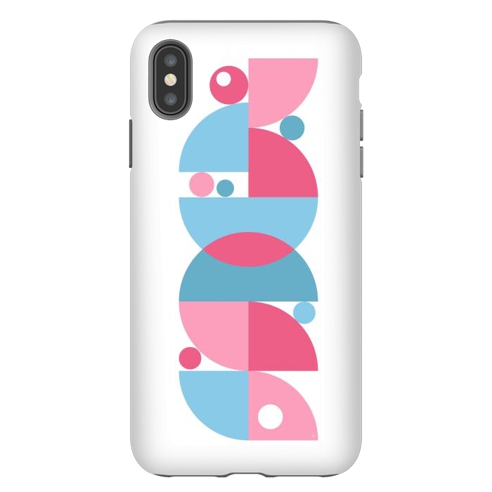 iPhone Xs Max StrongFit Retro graphic Colourful by Martina