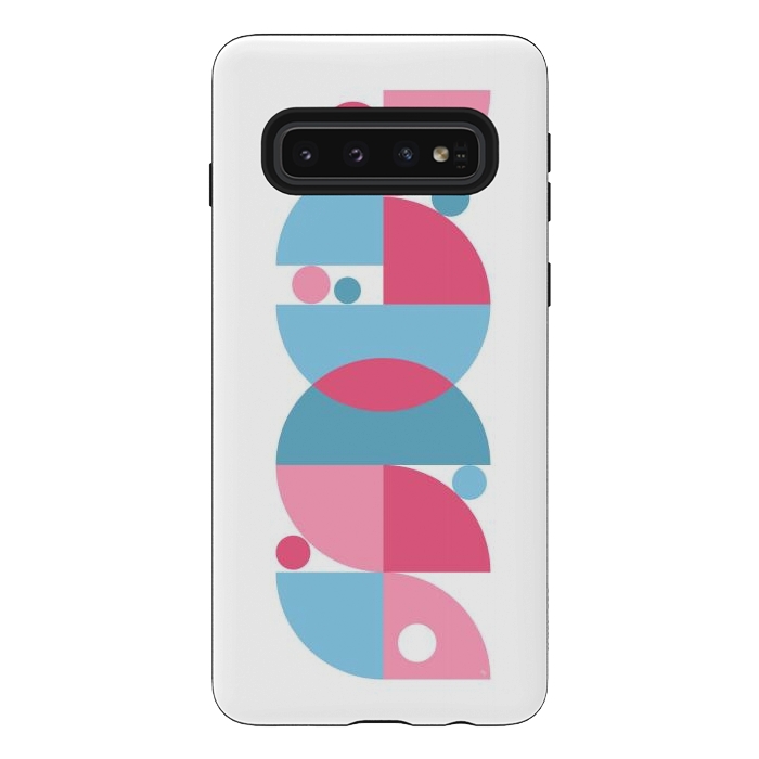 Galaxy S10 StrongFit Retro graphic Colourful by Martina
