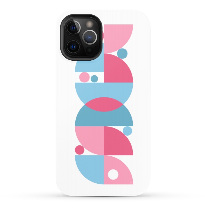 iPhone 12 Pro StrongFit Retro graphic Colourful by Martina