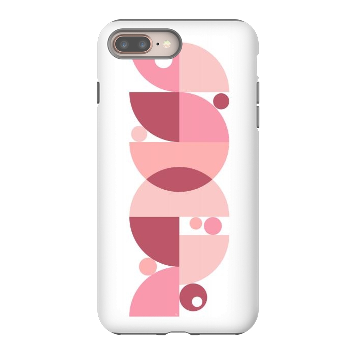 iPhone 7 plus StrongFit Retro graphic Pink by Martina