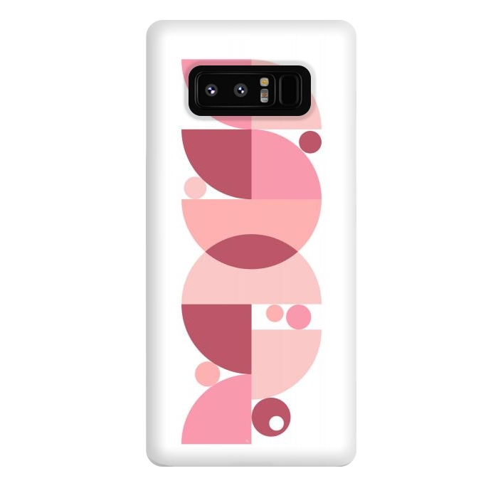 Galaxy Note 8 StrongFit Retro graphic Pink by Martina