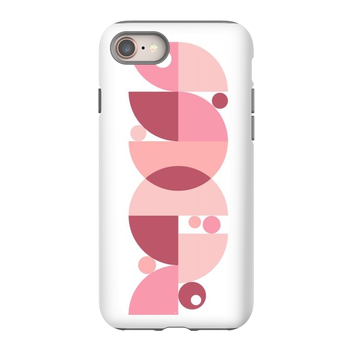 iPhone 8 StrongFit Retro graphic Pink by Martina