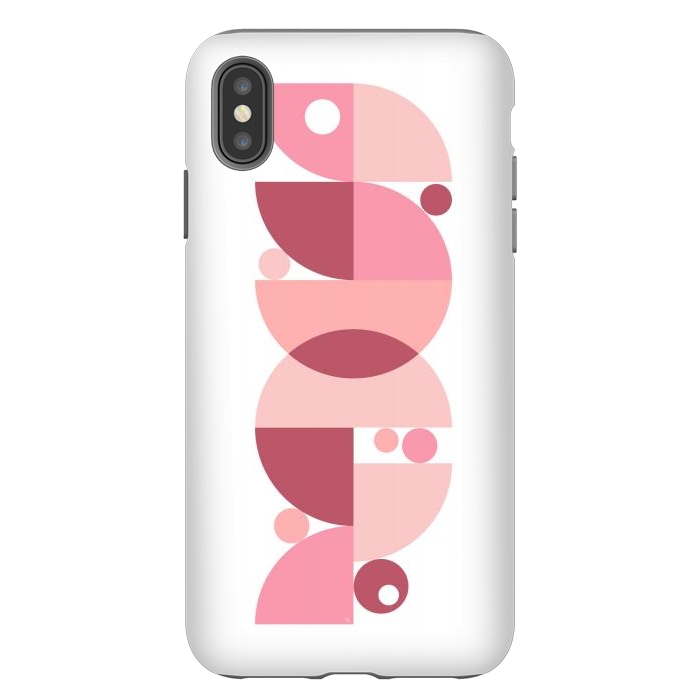 iPhone Xs Max StrongFit Retro graphic Pink by Martina