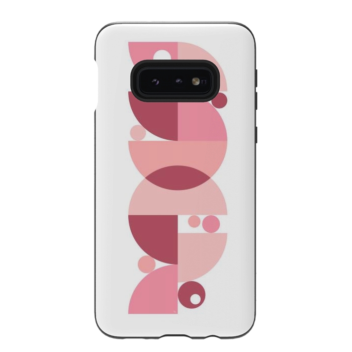 Galaxy S10e StrongFit Retro graphic Pink by Martina