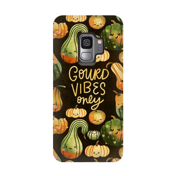 Galaxy S9 StrongFit Gourd Vibes Only by Noonday Design