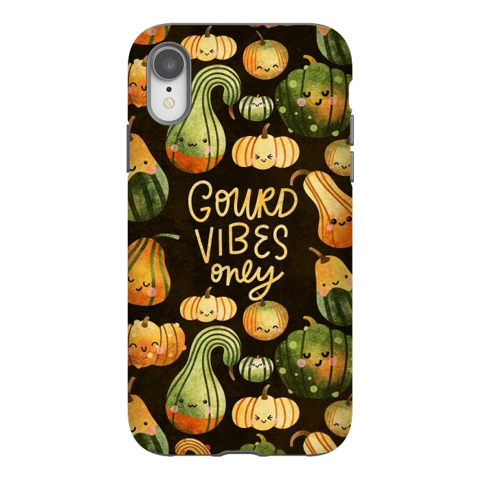 iPhone Xr StrongFit Gourd Vibes Only by Noonday Design