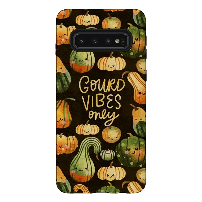 Galaxy S10 StrongFit Gourd Vibes Only by Noonday Design