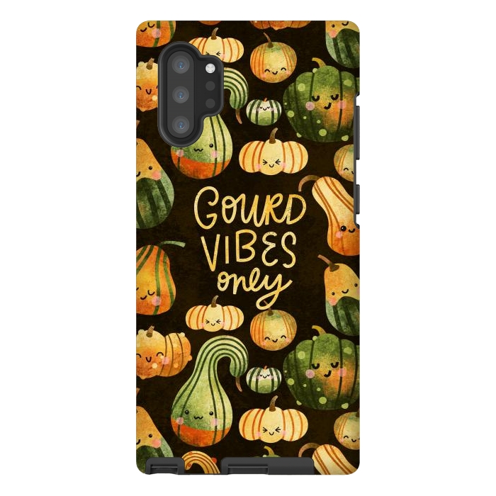Galaxy Note 10 plus StrongFit Gourd Vibes Only by Noonday Design