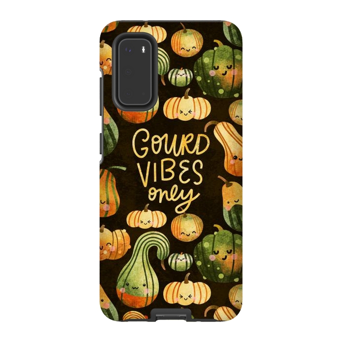 Galaxy S20 StrongFit Gourd Vibes Only by Noonday Design