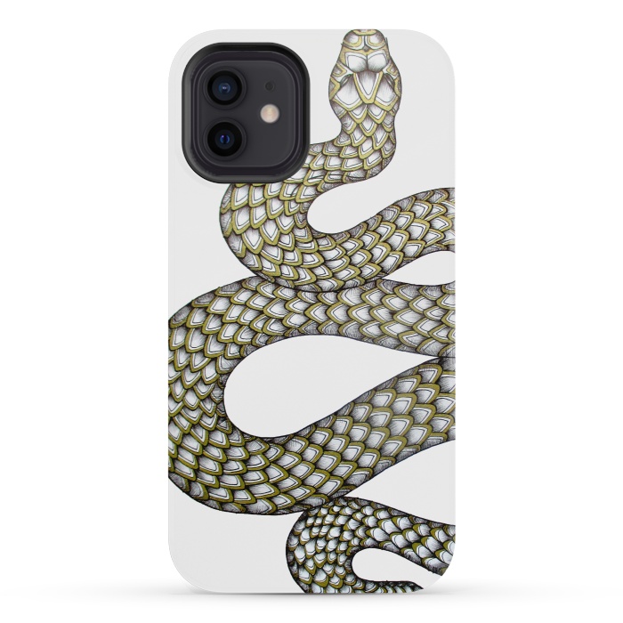iPhone 12 mini StrongFit Snake's Charm by ECMazur 