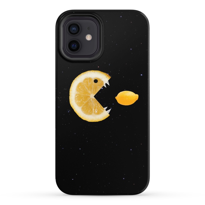 iPhone 12 StrongFit Hungry Crazy Lemons by Boriana Giormova