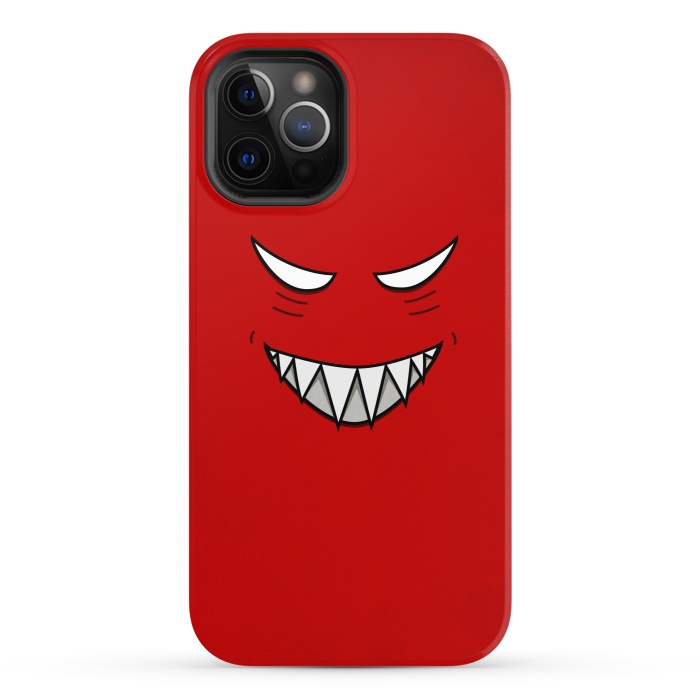 iPhone 12 Pro StrongFit Evil Grinning Face by Boriana Giormova