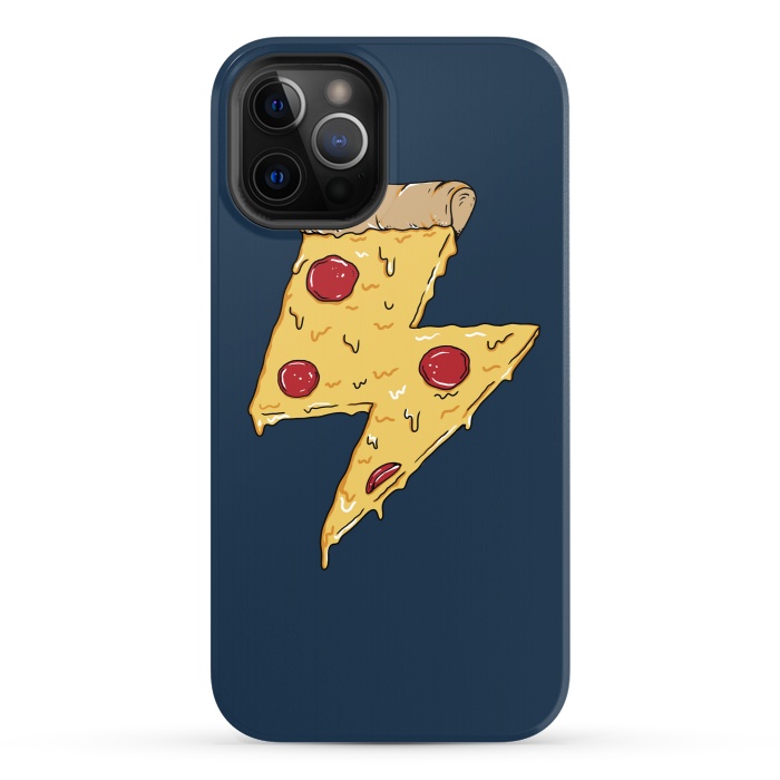 iPhone 12 Pro StrongFit Pizza Power by Coffee Man