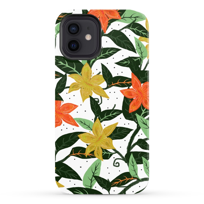 iPhone 12 StrongFit Tropical Rainforest by Uma Prabhakar Gokhale