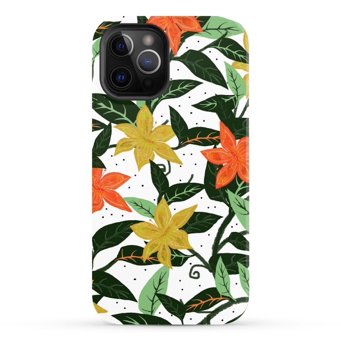 iPhone 12 Pro StrongFit Tropical Rainforest by Uma Prabhakar Gokhale