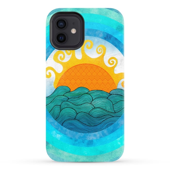 iPhone 12 StrongFit a happy day por Pom Graphic Design