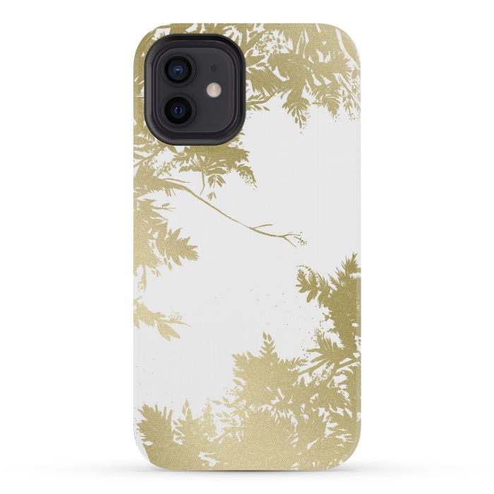 iPhone 12 mini StrongFit Night's Sky Gold by Caitlin Workman