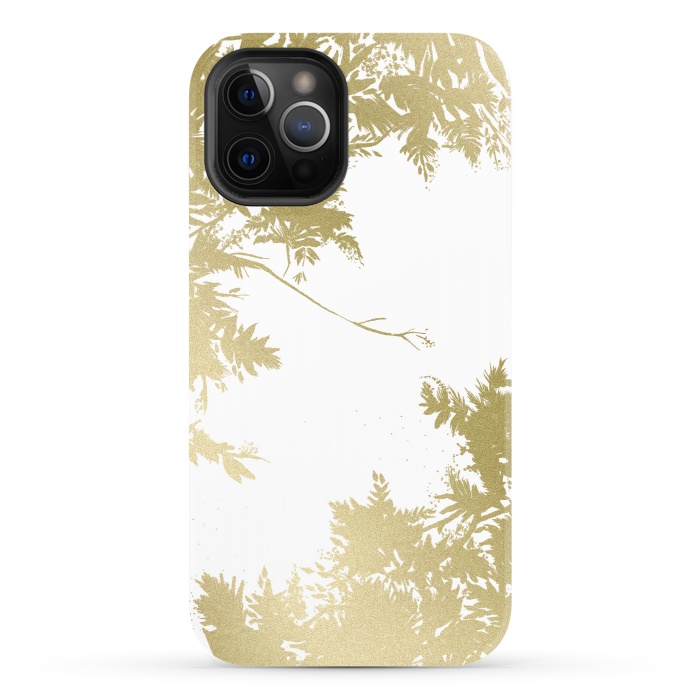 iPhone 12 Pro StrongFit Night's Sky Gold by Caitlin Workman