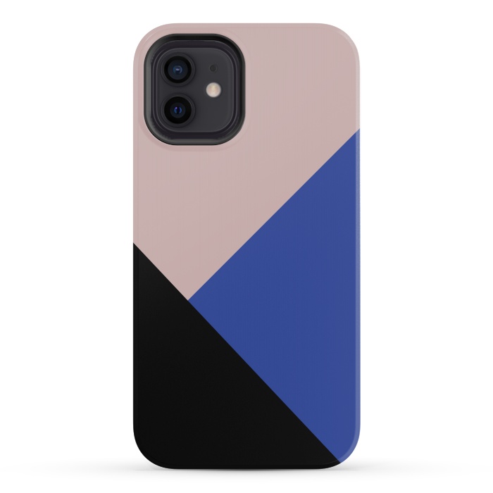 iPhone 12 mini StrongFit Color Block  by Caitlin Workman