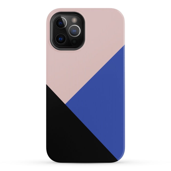 iPhone 12 Pro StrongFit Color Block  by Caitlin Workman