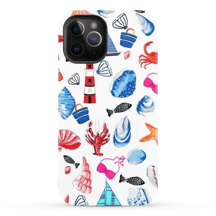 iPhone 12 Pro StrongFit Beach Comber by MUKTA LATA BARUA