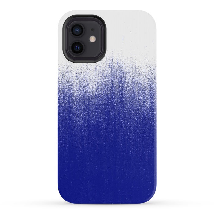 iPhone 12 mini StrongFit Blue Ombre by Caitlin Workman