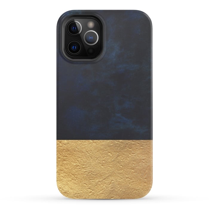 iPhone 12 Pro StrongFit Velvet and Gold by Caitlin Workman