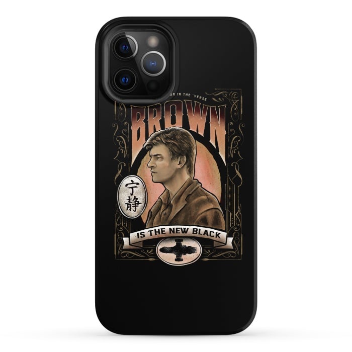 iPhone 12 Pro StrongFit Brown is the new black by Barrett Biggers