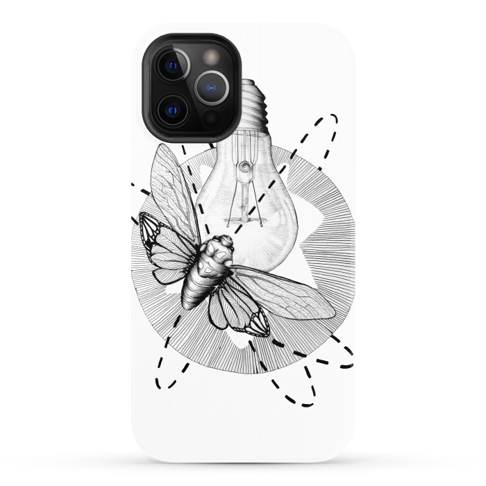 iPhone 12 Pro StrongFit Moth to the Flame by ECMazur 